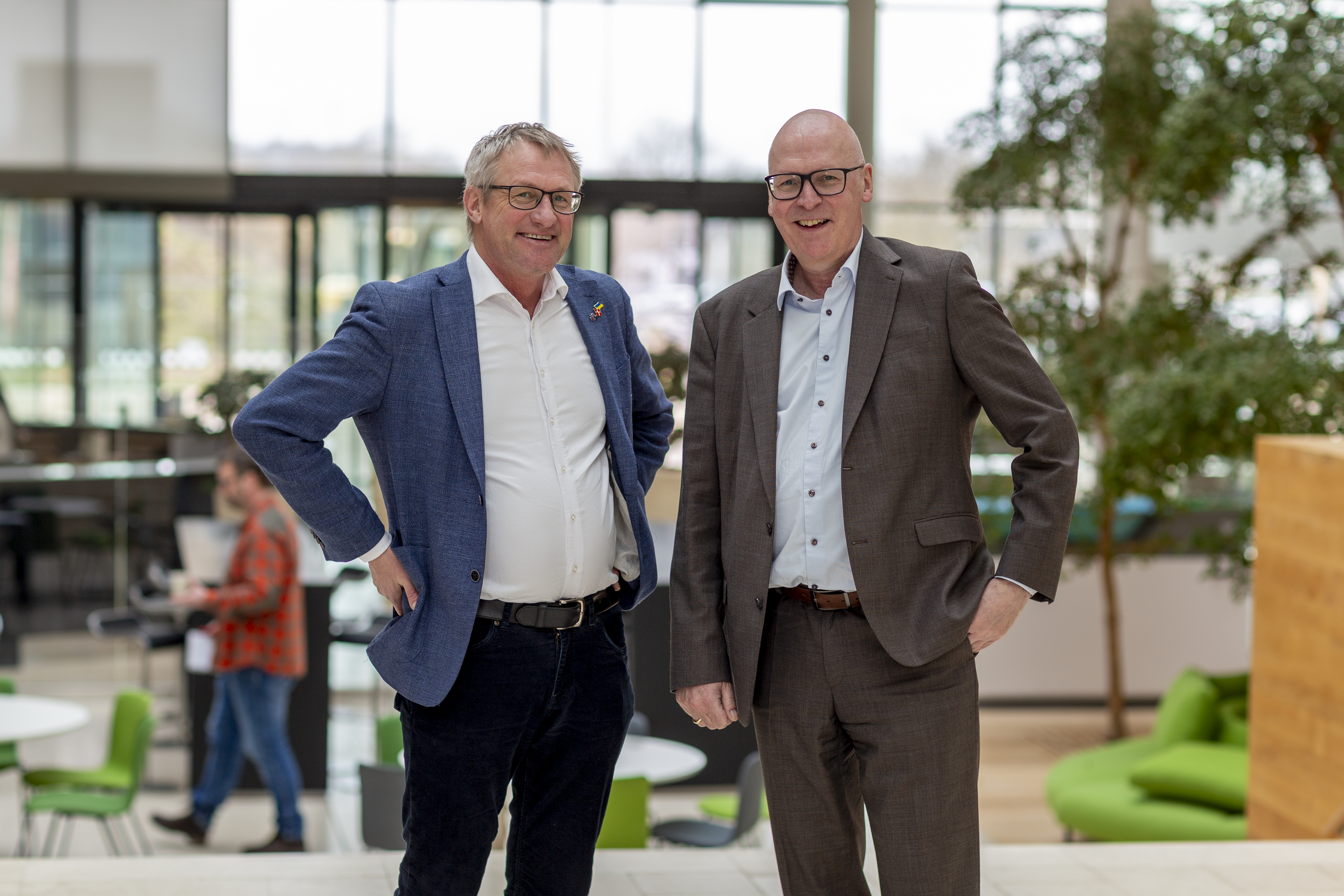 Kim Mortensen og Thomas Egebo hos Energinet