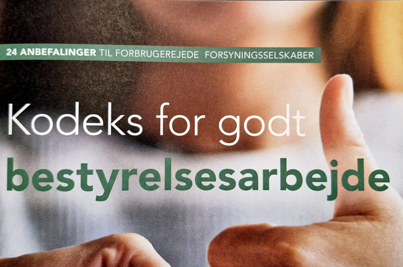 forsiden af kodeks for godt bestyrelsesarbejde