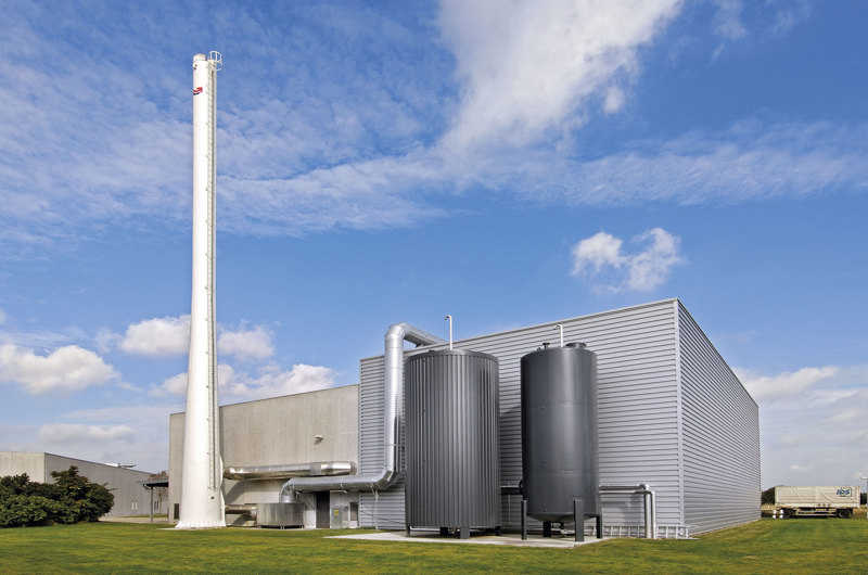 vejen varmeværks anlæg en sommerdag