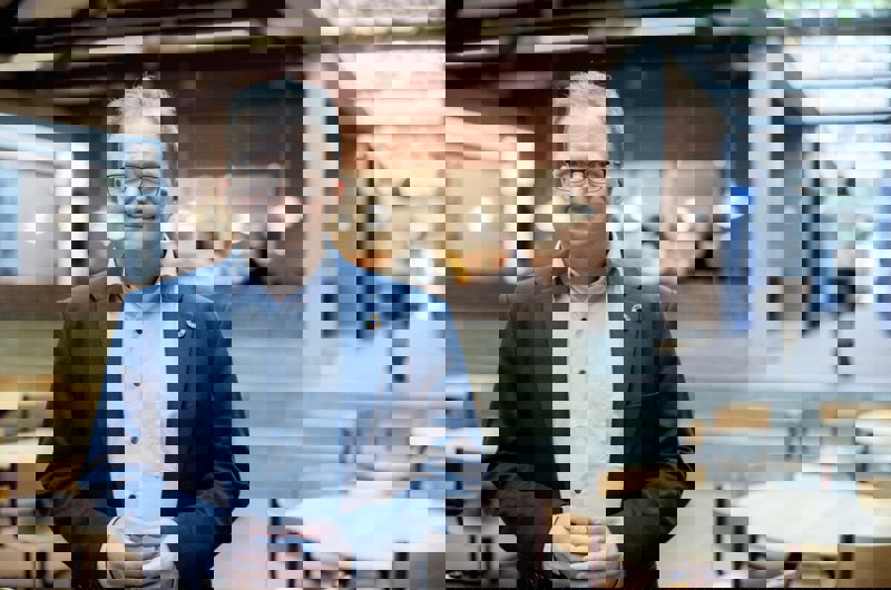 portræt af Steffen damsgaard fra landdistrikternes fællesråd